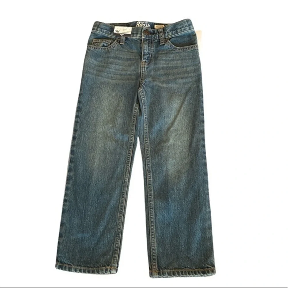 🌸NWT OSHKOSH B’GOSH Boys Denim Jeans - size 5Husky